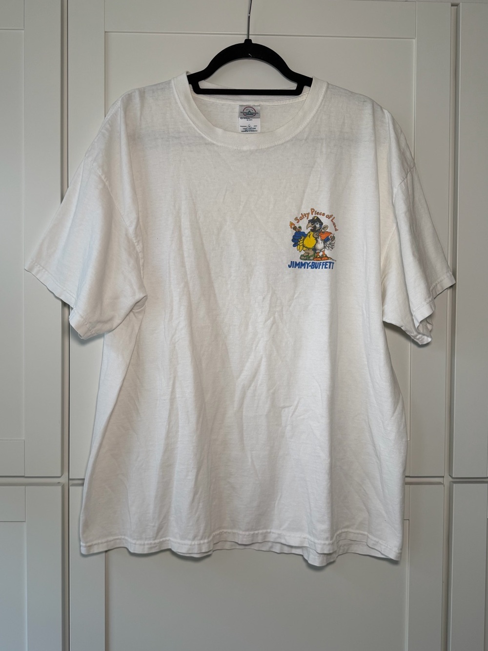 Vintage Y2K Jimmy Buffett Graphic T-shirt Band Tee Oversized Comfy Casual Music